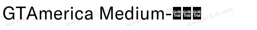 GTAmerica Medium字体转换